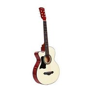 Detailed information about the product Alpha 38 Inch Acoustic Guitar Wooden Body Steel String Full Size Left Handed