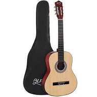 Detailed information about the product Alpha 39 Inch Classical Guitar Wooden Body Nylon String Beginner Gift Natural
