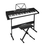 Detailed information about the product Alpha 61 Keys Electronic Piano Keyboard Digital Electric w/ Stand Stool Speaker