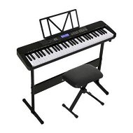 Detailed information about the product Alpha 61 Keys Electronic Piano Keyboard Digital Electric w/ Stand Stool Touch
