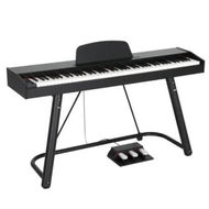 Detailed information about the product Alpha 88 Keys Electronic Piano Keyboard Digital Electric w/ Stand Semi-Weighted