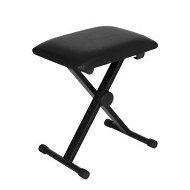 Detailed information about the product Alpha Piano Stool Adjustable Height Keyboard Seat Portable Bench Chair Black