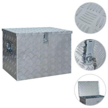 Aluminium Box 610x430x455 Mm Silver