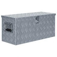Detailed information about the product Aluminium Box 80x30x35 Cm Silver