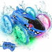 Amphibious Remote Control Car 4WD Waterproof 2.4Ghz Stunt RC Car 360 Degree Rotating with Lights All Terrain Water Beach Pool Toys. Available at Crazy Sales for $34.99