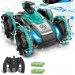 Amphibious Remote Control Car Boat with Water Spray 2.4 GHz Waterproof RC Car Monster Truck Stunt Car, Water Beach Pool RC Car Toys (Green). Available at Crazy Sales for $39.99