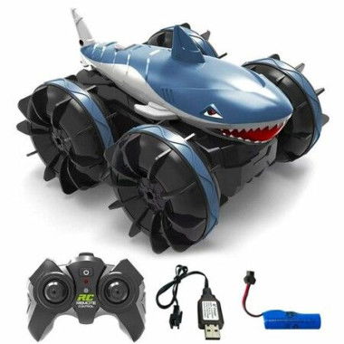 Amphibious Remote Control Car. Unique 2.4GHz Water-resistant RC Truck Stunt Car For Boys And Girls.