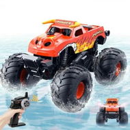 Detailed information about the product Amphibious Remote Control Car Waterproof Monster Truck Toys 1:16 All Terrain Off-Road Pickup Truck 4WD RC Cars Toys for Boys Girls Gifts