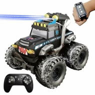 Detailed information about the product Amphibious Remote Control Car with Water Guns,RC Boat Monster Truck Toys for Land Water for 4-12 Year Old Boy Ideal Gift for Birthday Christmas-Black