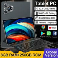 Detailed information about the product Android 14 Tablet 10.1 Inch 8GB RAM 256GB ROM 10000mAh Battery 16+32MP Camera HD Screen Keypad Color Gray