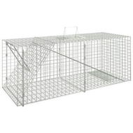 Detailed information about the product Animal Trap 64.5x25x26.5 cm Galvanised Iron