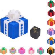 Detailed information about the product Annoying Gift Box with Screws, Finger in Annoying Box, Take Apart Puzzle for Surprise Funny Prank Gift for Christmas (Blue White)