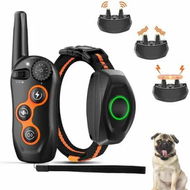 Detailed information about the product Anti-Bark Dog Training Collar with Remote 600m Range, Beep/Vibration/Shock 3 Modes, Waterproof Rechargeable Electric Collar for Large Small Dogs