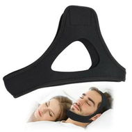 Detailed information about the product Anti Snoring Chin Strap for Men Women Adjustable Stop Snoring Solution Chin Straps Sleep for Snoring Devices, Black