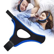 Detailed information about the product Anti Snoring Chin Strap for Men Women Adjustable Stop Snoring Solution Chin Straps Sleep for Snoring Devices, Blue