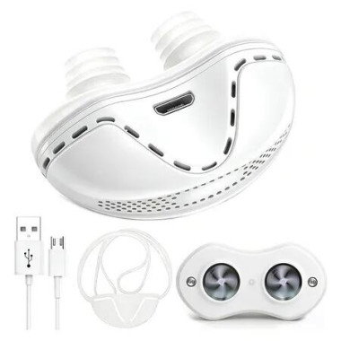 Anti Snoring Devices, Electric Anti Snoring Device, Effective Snoring Prevention, Sleep Apnea Devices for Men and Women Suitable for All Nose Shapes