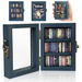 Anxiety Bookshelf Mini Bookshelf Ornament Miniature Bookshelf Decor with 60pcs Mini Books for Book Lovers Home Room Office Decor , Blue. Available at Crazy Sales for $24.95