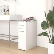 Detailed information about the product Apothecary Cabinet White 20x45.5x60 cm Engineered Wood