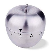 Detailed information about the product Apple Kitchen Timer Stainless Steel Mechanical Rotating 60 Minute Alarm Timer Count Down Timer for Learning, Cooking, Cosmetic Applications, Baking, Exercise