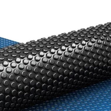 Aqua Buddy Pool Cover 600 Micron 8.5x4.2m Swimming Pool Solar Blanket Blue Black