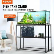 Detailed information about the product Aquarium Stand, 40 Gallon Fish Tank Stand, 36.5 x 18.5 x 29.5 in Steel Turtle Tank Stand, 335 lbs Load Capacity, Reptile Tank Stand with Storage, Hardware Kit, and Non-slip Feet, Black