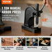 Arbor Press, 1 Ton Manual Arbor Press, 5.9 Maximum Height, Cast Iron Heavy-duty Manual Desktop Arbor Press, Precision Hand Press for Stamping, Bending, Stretching, Forming. Available at Crazy Sales for $129.95