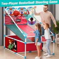 Detailed information about the product Arcade Basketball Game Set 4 Balls LED Electronic Scorer Childrens Sports Dual Shot 2 Players Basket Ball Hoops System Indoor Outdoor Play Competition