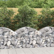 Detailed information about the product Arched Gabion Basket 100x50x60/80 Cm Galvanized Iron