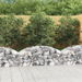 Arched Gabion Basket 150x50x40/60 Cm Galvanized Iron. Available at Crazy Sales for $89.95