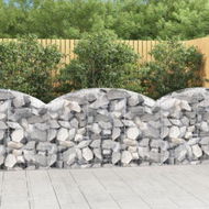 Detailed information about the product Arched Gabion Basket 150x50x80/100 cm Galvanised Iron