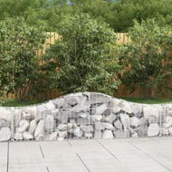 Detailed information about the product Arched Gabion Basket 200x30x40/60 cm Galvanised Iron