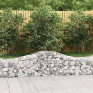 Detailed information about the product Arched Gabion Basket 200x50x40/60 Cm Galvanized Iron