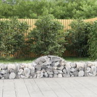 Detailed information about the product Arched Gabion Basket 200x50x40/60 Cm Galvanized Iron