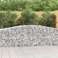 Detailed information about the product Arched Gabion Basket 400x50x80/100 cm Galvanised Iron