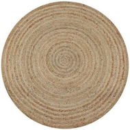 Detailed information about the product Area Rug Braided Jute 120 Cm Round