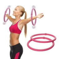 Detailed information about the product Arm Hula Hoop Foam Covered Mini Hula Hoop Set Can Continue Strengthening Shoulder And Arm Muscles Burning Body Fat (1 Pack)