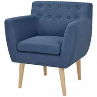 Detailed information about the product Armchair Fabric 67x59x77 Cm Blue