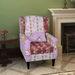 Armchair with Patchwork Design Fabric. Available at Crazy Sales for $419.95