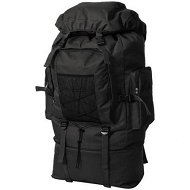Detailed information about the product Army-Style Backpack XXL 100 L Black