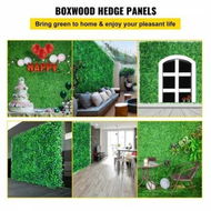 Detailed information about the product Artificial Boxwood Panels, 12 PCS 20'x20' Boxwood Hedge Wall Panels, PE Artificial Grass Backdrop Wall 1.6', Privacy Hedge Screen for Decoration of Outdoor, Indoor, Garden, Fence, and Backyar