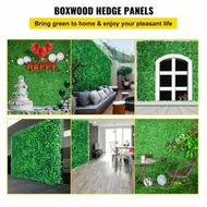 Detailed information about the product Artificial Boxwood Panels, 6 PCS50.8x50.8cmBoxwood Hedge Wall Panels, PE Artificial Grass Backdrop Wall 4 cm, Privacy Hedge Screen for Decoration of Outdoor, Indoor, Garden, Fence, and Backyard