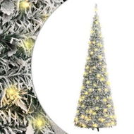 Detailed information about the product Artificial Christmas Tree Pop-up Flocked Snow 100 LEDs 150 cm