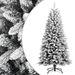 Artificial Christmas Tree with Flocked Snow 120 cm PVC&PE. Available at Crazy Sales for $99.95