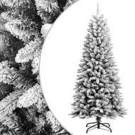 Detailed information about the product Artificial Christmas Tree with Flocked Snow 150 cm PVC&PE