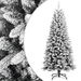 Artificial Christmas Tree with Flocked Snow 150 cm PVC&PE. Available at Crazy Sales for $149.95