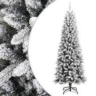 Detailed information about the product Artificial Christmas Tree with Flocked Snow 240 cm PVC&PE