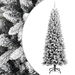 Artificial Christmas Tree with Flocked Snow 240 cm PVC&PE. Available at Crazy Sales for $339.95