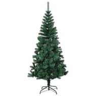 Detailed information about the product Artificial Christmas Tree with Iridescent Tips Green 240 cm PVC