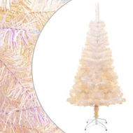 Detailed information about the product Artificial Christmas Tree with Iridescent Tips White 120 cm PVC