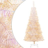 Detailed information about the product Artificial Christmas Tree with Iridescent Tips White 180 cm PVC